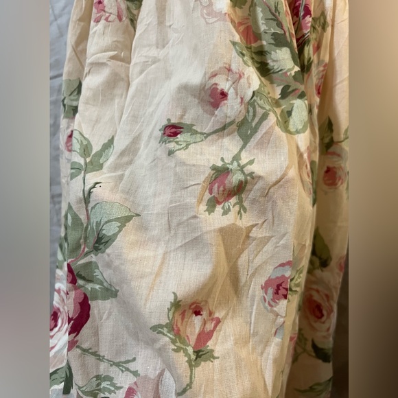 VINTAGE AVON Classy Spring Summer Cottagecore Floral Pink Maxi Skirt - Picture 5 of 8